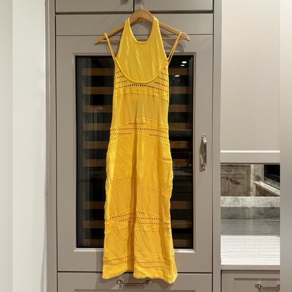 Esteban Cortazar Collective yellow maxi dress - Picture 1 of 4